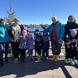 Юные водлозёры в гостях у парка