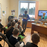 Виртуальная экскурсия «На тропах в царстве горы Воттоваара» состоялась в Суккозерской школе