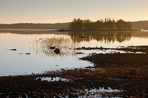Вид с острова Марь. Водлозеро.