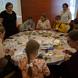 Площадка Водлозерского парка в «Резиденции Борея»: игрушки с движением и заповедный квиз