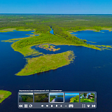 Взгляните на Водлозерье с высоты птичьего полёта! 